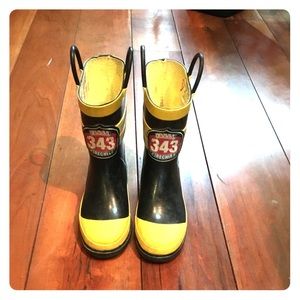 Fireman Boots Boys Size 11